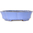 Vaso bonsai blu loto di Shibakatsu - 192 x 192 x 53 mm
