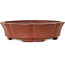 Lotus unglazed bonsai pot by Shibakatsu - 190 x 190 x 50 mm