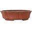 Lotus unglazed bonsai pot by Shibakatsu - 190 x 190 x 50 mm