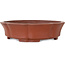 Lotus unglazed bonsai pot by Shibakatsu - 190 x 190 x 50 mm
