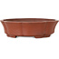 Lotus unglazed bonsai pot by Shibakatsu - 190 x 190 x 50 mm