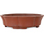 Lotus unglazed bonsai pot by Shibakatsu - 190 x 190 x 50 mm