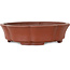 Lotus unglazed bonsai pot by Shibakatsu - 190 x 190 x 50 mm