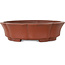 Lotus unglazed bonsai pot by Shibakatsu - 190 x 190 x 50 mm