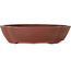 Mokko unglazed bonsai pot by Shibakatsu - 185 x 170 x 50 mm
