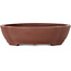 Mokko unglazed bonsai pot by Shibakatsu - 185 x 170 x 50 mm
