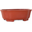 Mokko unglazed bonsai pot by Shibakatsu - 187 x 160 x 65 mm