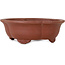Mokko unglazed bonsai pot by Shibakatsu - 180 x 156 x 60 mm