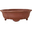 Mokko unglazed bonsai pot by Shibakatsu - 180 x 156 x 60 mm