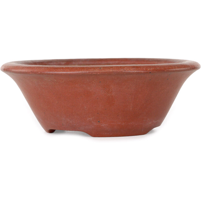 Runder unglasierter Bonsai-Topf von Ikkou - 138 x 138 x 48 mm
