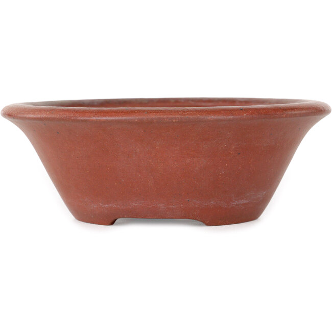 Runder unglasierter Bonsai-Topf von Ikkou - 138 x 138 x 48 mm