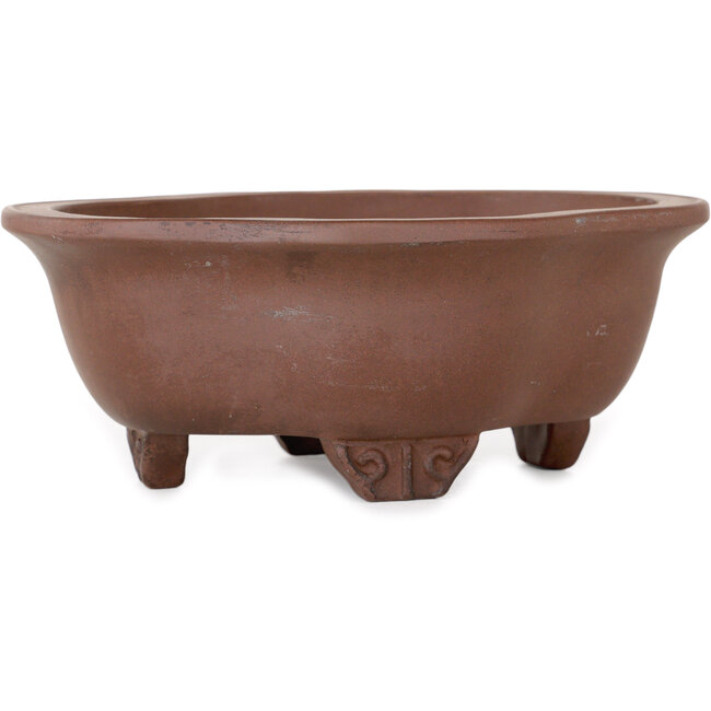 Mokko unglazed bonsai pot - 153 x 130 x 60 mm