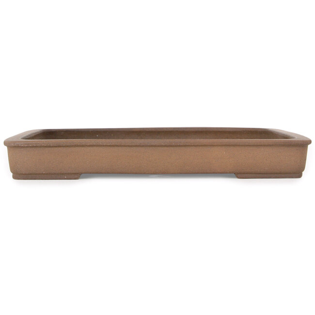 Vaso bonsai rettangolare non smaltato - 243 x 180 x 30 mm