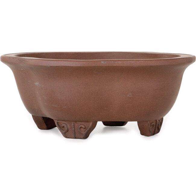 Mokko unglazed bonsai pot - 153 x 130 x 60 mm