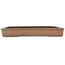 Maceta rectangular sin esmaltar para bonsái - 243 x 180 x 30 mm