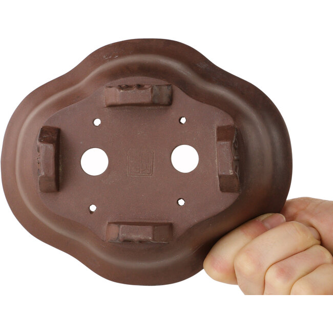 Pot à bonsaï Mokko non émaillé - 153 x 130 x 60 mm