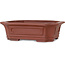 Rechthoekige ongeglazuurde bonsaipot - 165 x 130 x 48 mm