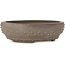 Ronde ongeglazuurde bonsaipot - 153 x 153 x 43 mm