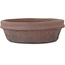Runder unglasierter Bonsai-Topf von Shouzan - 130 x 130 x 42 mm