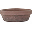 Runder unglasierter Bonsai-Topf von Shouzan - 130 x 130 x 42 mm