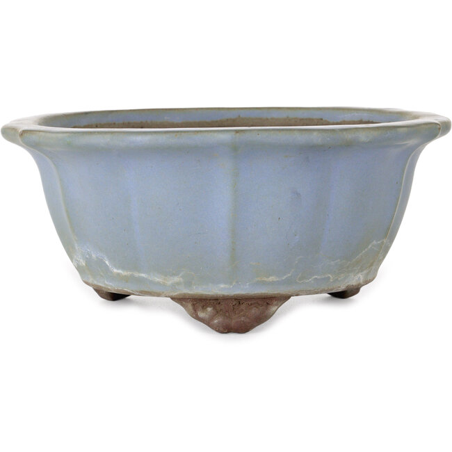 Vaso bonsai Lotus blu di Yamaaki - 225 x 225 x 100 mm