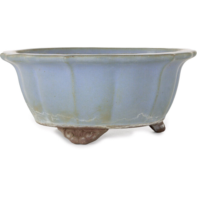 Vaso bonsai Lotus blu di Yamaaki - 225 x 225 x 100 mm