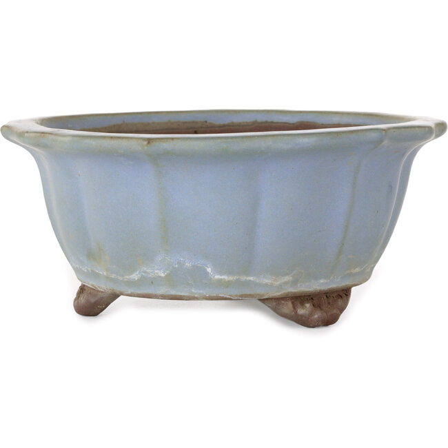 Vaso bonsai Lotus blu di Yamaaki - 225 x 225 x 100 mm