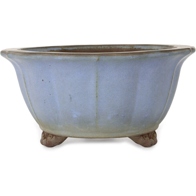 Vaso bonsai Lotus blu di Yamaaki - 280 x 280 x 137 mm