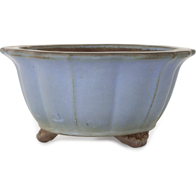 Vaso bonsai Lotus blu di Yamaaki - 280 x 280 x 137 mm