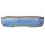 Vaso bonsai ovale blu di Yamafusa - 287 x 222 x 57 mm