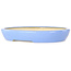 Vaso bonsai ovale blu di Aiba Koyou - 250 x 205 x 40 mm