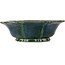 Vaso bonsai verde loto di Mazan - 300 x 300 x 100 mm