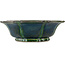 Vaso bonsai verde loto di Mazan - 300 x 300 x 100 mm
