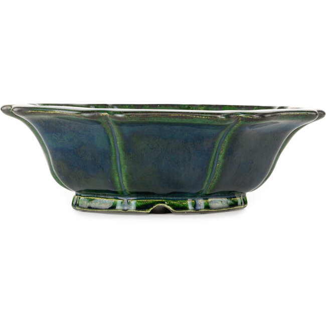 Lotusgrüner Bonsaitopf von Mazan - 300 x 300 x 100 mm