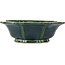 Vaso bonsai verde loto di Mazan - 300 x 300 x 100 mm