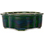 Mokko grüner Bonsaitopf von Mazan – 250 x 215 x 75 mm