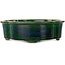 Mokko grüner Bonsaitopf von Mazan – 250 x 215 x 75 mm