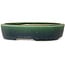 Vaso bonsai ovale verde di Mazan - 227 x 187 x 50 mm