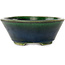 Vaso bonsai ovale verde di Mazan - 230 x 200 x 75 mm