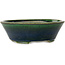 Vaso bonsai ovale verde di Mazan - 230 x 200 x 75 mm