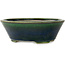 Vaso bonsai ovale verde di Mazan - 230 x 200 x 75 mm