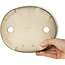 Ovale groene bonsaipot van Terahata Satomi Mazan - 195 x 157 x 55 mm