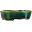 Mokko groene bonsaipot van Terahata Satomi Mazan - 160 x 120 x 45 mm