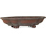 Mokko unglazed bonsai pot by Izumiya (Zenigo) - 388 x 298 x 85 mm