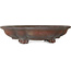 Mokko unglazed bonsai pot by Izumiya (Zenigo) - 388 x 298 x 85 mm