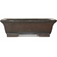 Rectangular unglazed bonsai pot - 312 x 242 x 95 mm