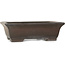 Pot à bonsaï rectangulaire non émaillé - 312 x 242 x 95 mm