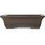 Maceta rectangular para bonsái sin esmaltar - 312 x 242 x 95 mm