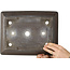 Pot à bonsaï rectangulaire non émaillé - 312 x 242 x 95 mm
