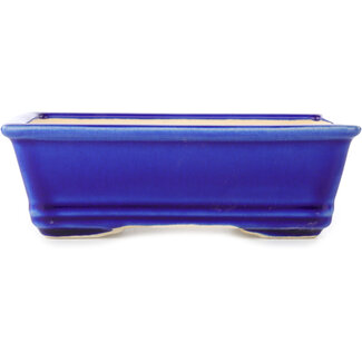 Yixing Maceta para bonsái azul oscuro de 180 mm de Yixing, China